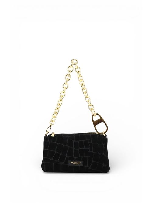 reflex croco piccola MY BEST BAG FIRENZE | F2-MYB-3029S-S02NERO